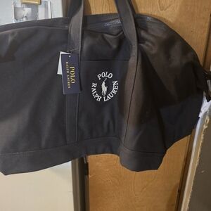 Polo by Ralph Lauren Black Duffel Bag